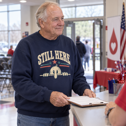 "Still Here" Vintage Sweatshirt