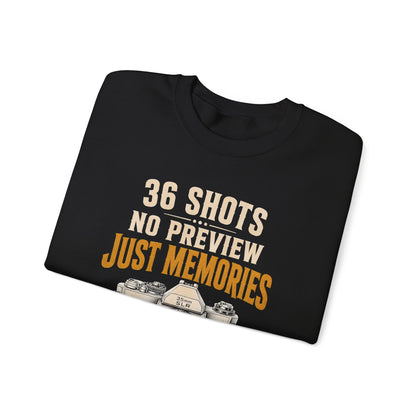 "36 Shots. No Preview. Just Memories" Vintage Sweatshirt