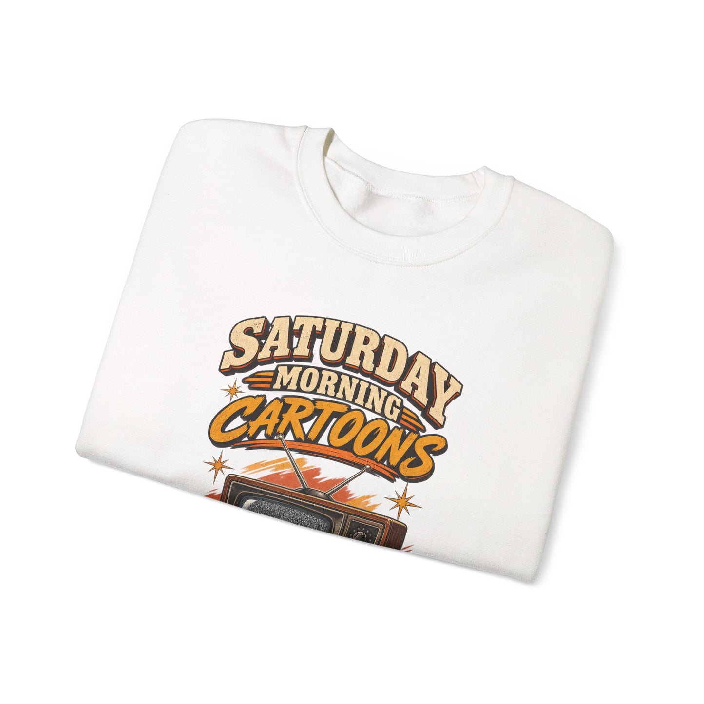 "Saturday Morning Cartoons Were an Event" Vintage Sweatshirt