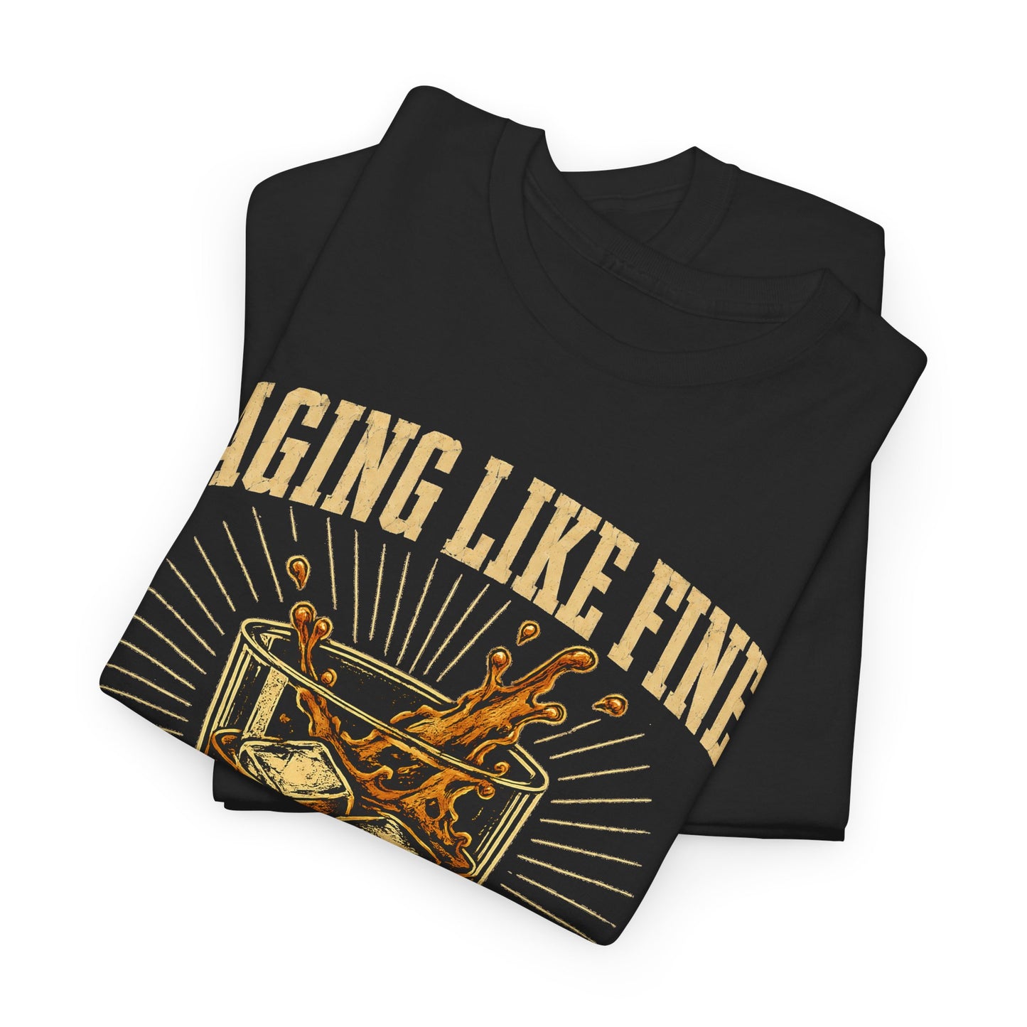 "Aging Like Fine Bourbon" Vintage T-Shirt