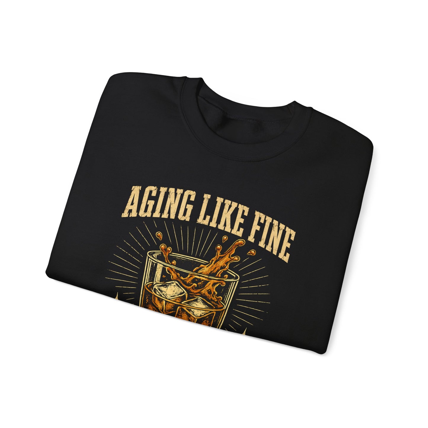 "Aging Like Fine Bourbon" Vintage Sweatshirt