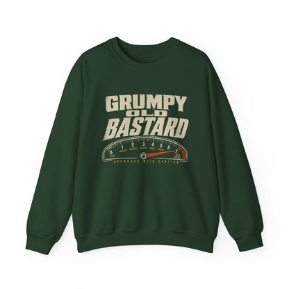 "Grumpy Old Bastard Approach with Caution" Vintage Sweatshirt