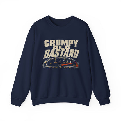 "Grumpy Old Bastard Approach with Caution" Vintage Sweatshirt