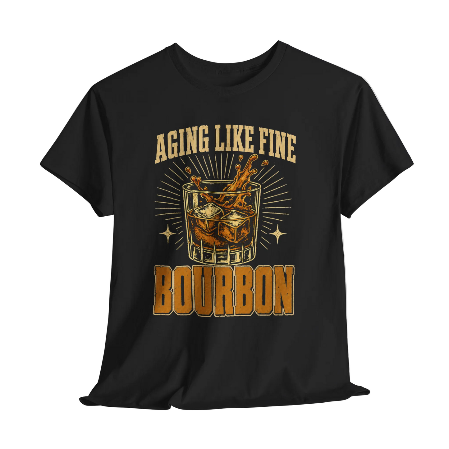 "Aging Like Fine Bourbon" Vintage T-Shirt