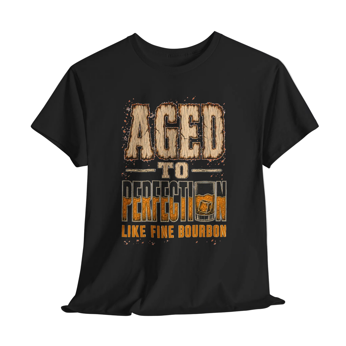 "Aged To Perfection Like Fine Bourbon" Vintage T-Shirt
