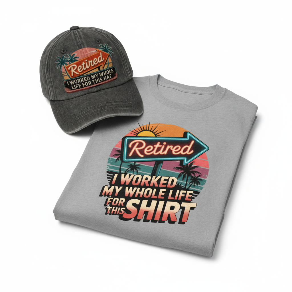 The "Lifetime Achievement" Sunset Motel Retro Cap