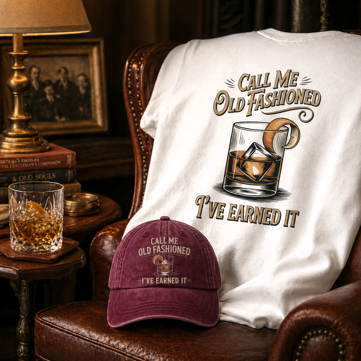 "Call Me Old Fashioned I’ve Earned It" Vintage T-Shirt