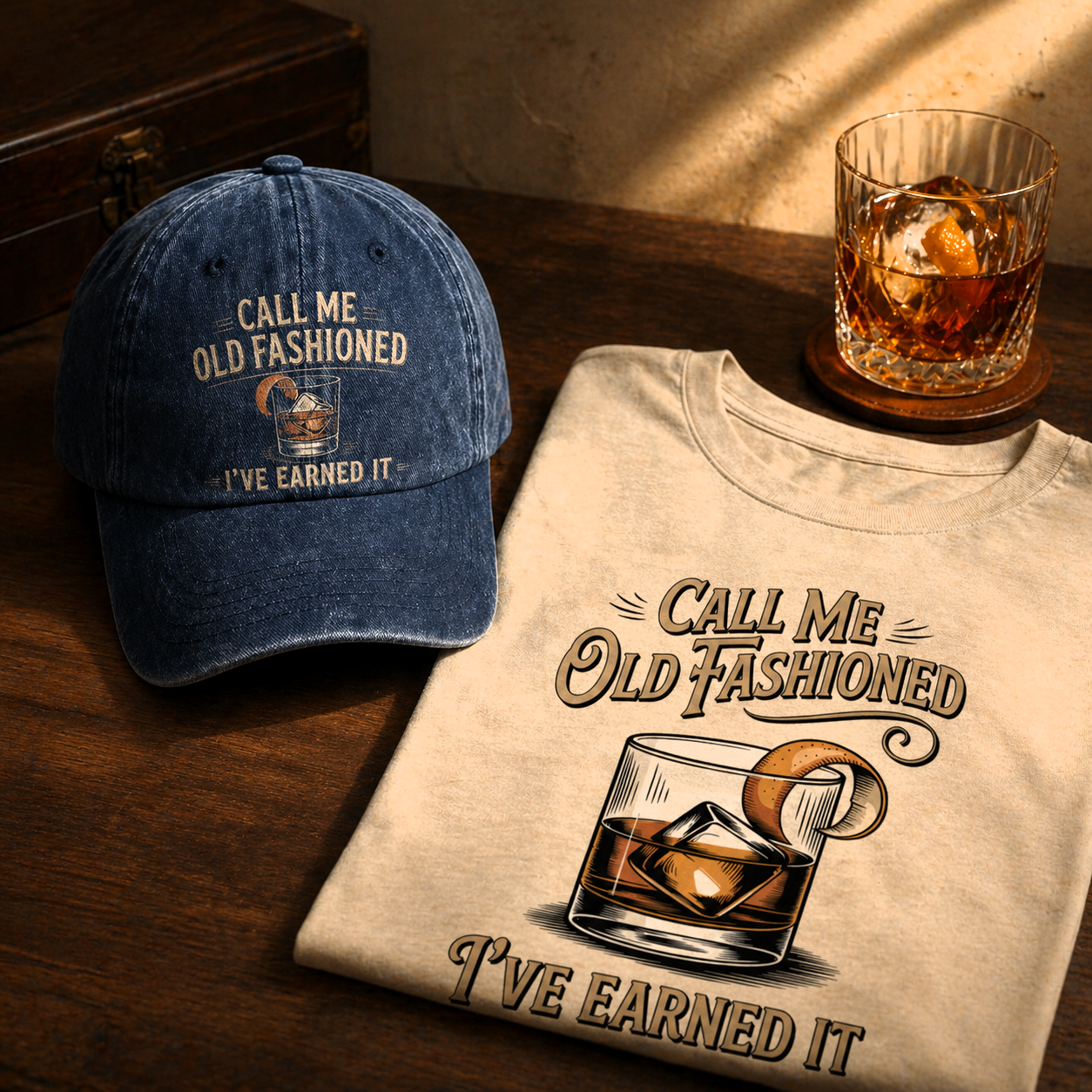 "Call Me Old Fashioned I’ve Earned It" Vintage T-Shirt