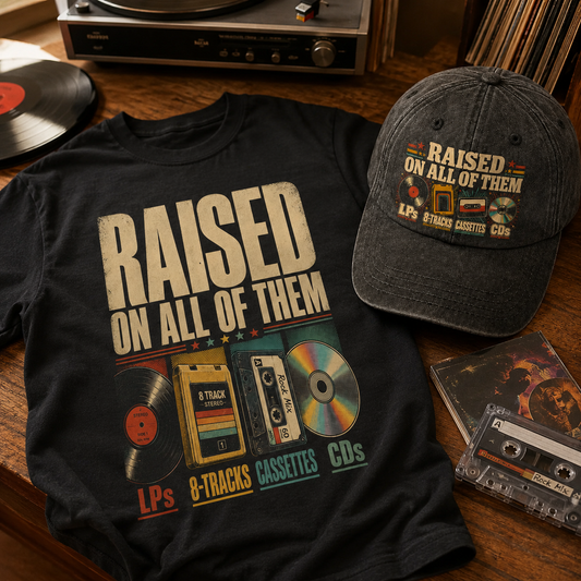 "Raised on All of Them" Vintage T-Shirt