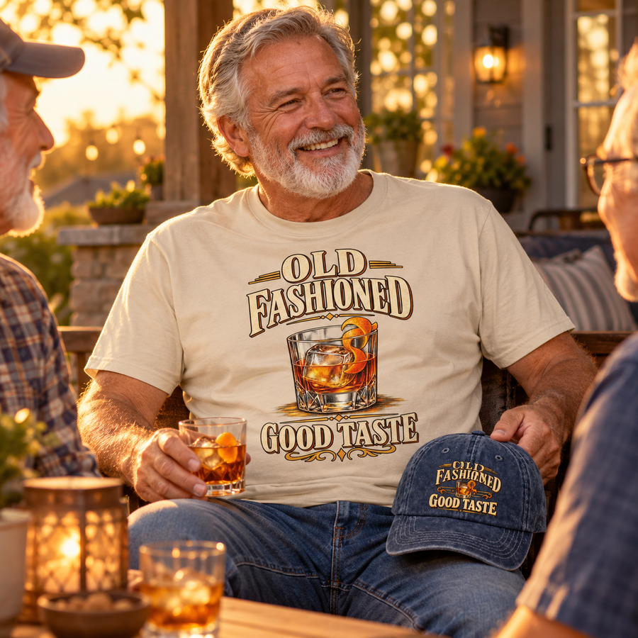 "Old Fashioned Good Taste" Vintage Washed Cap