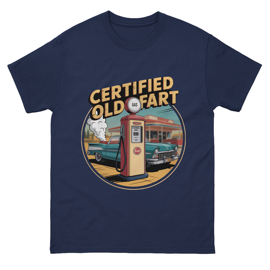 "Certified Old Fart" Vintage T-Shirt
