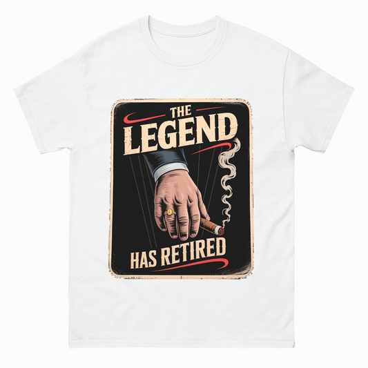 "The Legend Has Retired" Vintage T-Shirt