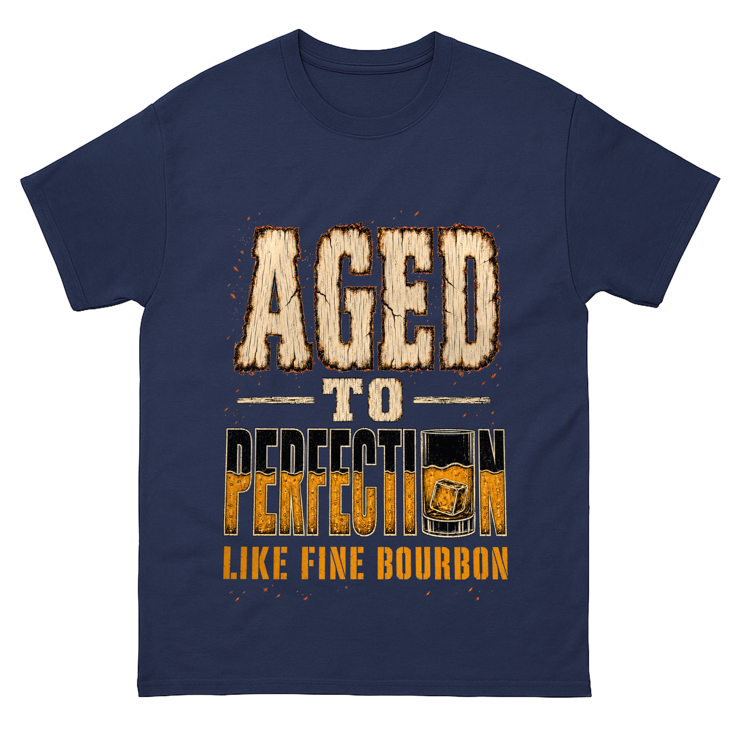 "Aged To Perfection Like Fine Bourbon" Vintage T-Shirt