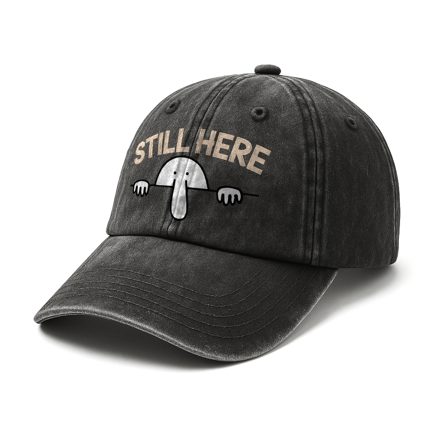 “Still Here” – Kilroy Vintage Cap for the Ones Who Never Left