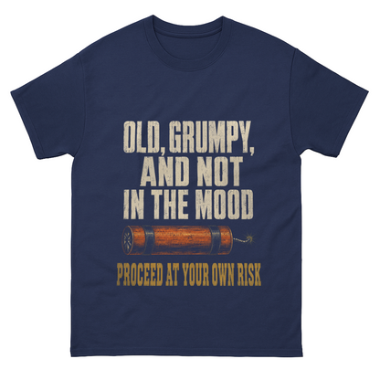 "Old, Grumpy and Not in the Mood" Vintage T-Shirt