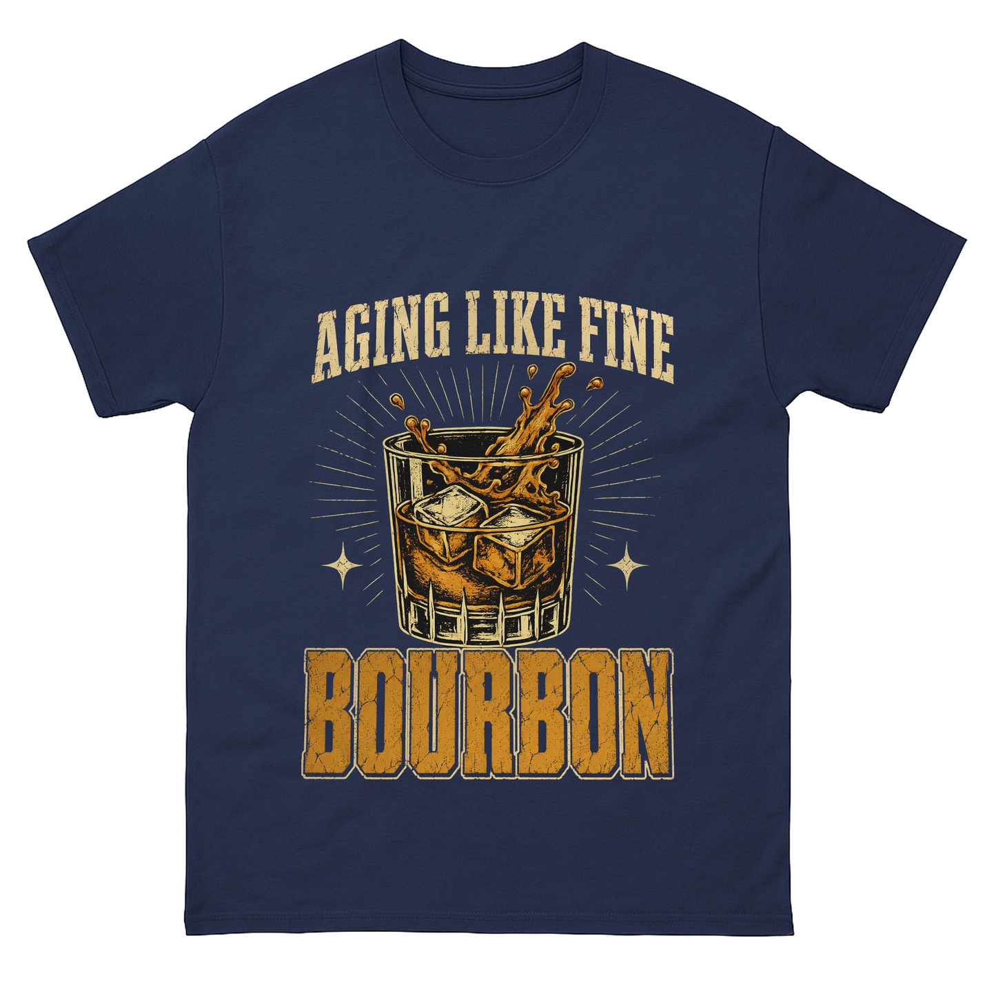 "Aging Like Fine Bourbon" Vintage T-Shirt