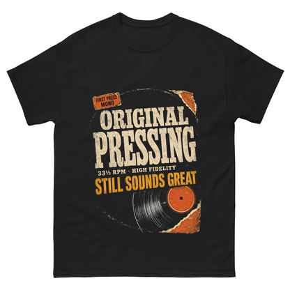 "Original Pressing Still Sounds Great" Vintage T-Shirt