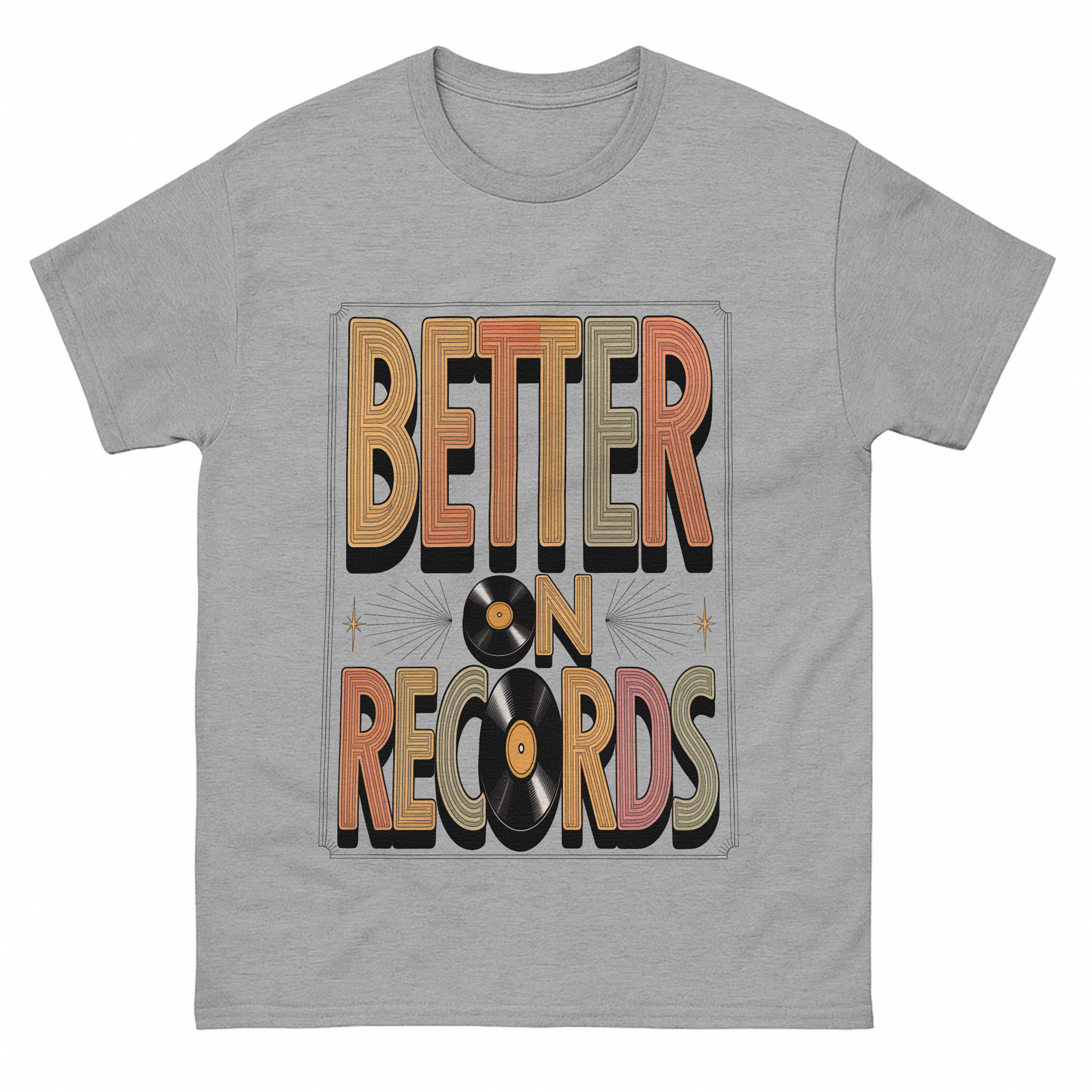 "Better On Records" Vintage T-Shirt