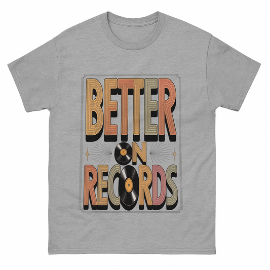 "Better On Records" Vintage T-Shirt