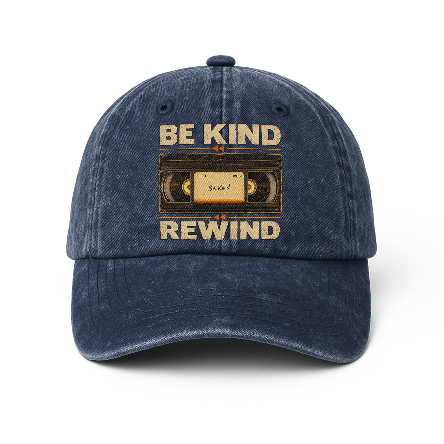 "Be Kind Rewind" Vintage Washed Cap