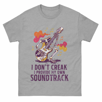 "I Don't Creak. I Provide My Own Soundtrack" Vintage T-Shirt