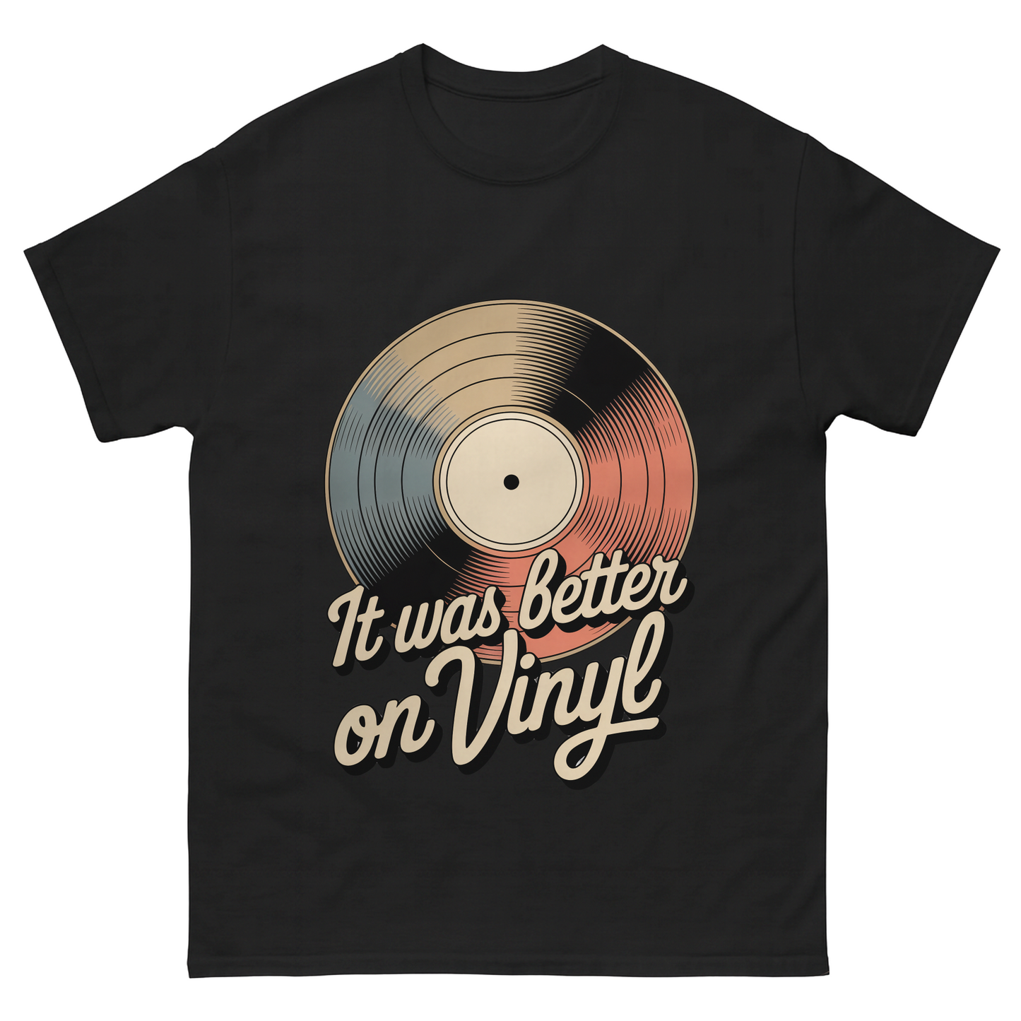 "It Was Better On Vinyl" Vintage T-Shirt