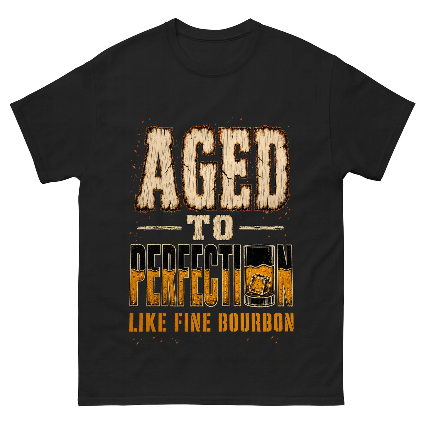 "Aged To Perfection Like Fine Bourbon" Vintage T-Shirt