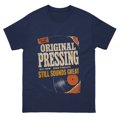 "Original Pressing Still Sounds Great" Vintage T-Shirt