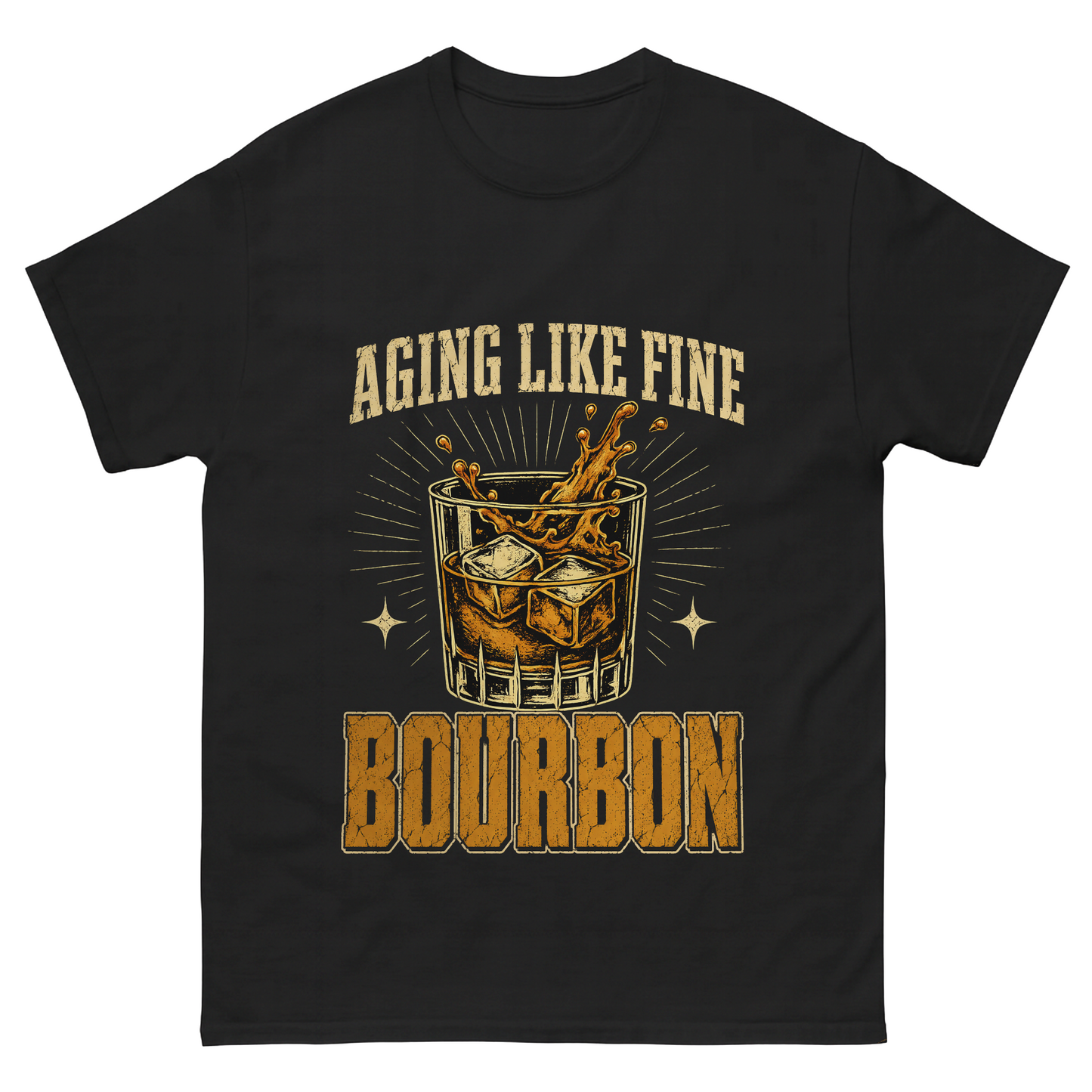 "Aging Like Fine Bourbon" Vintage T-Shirt