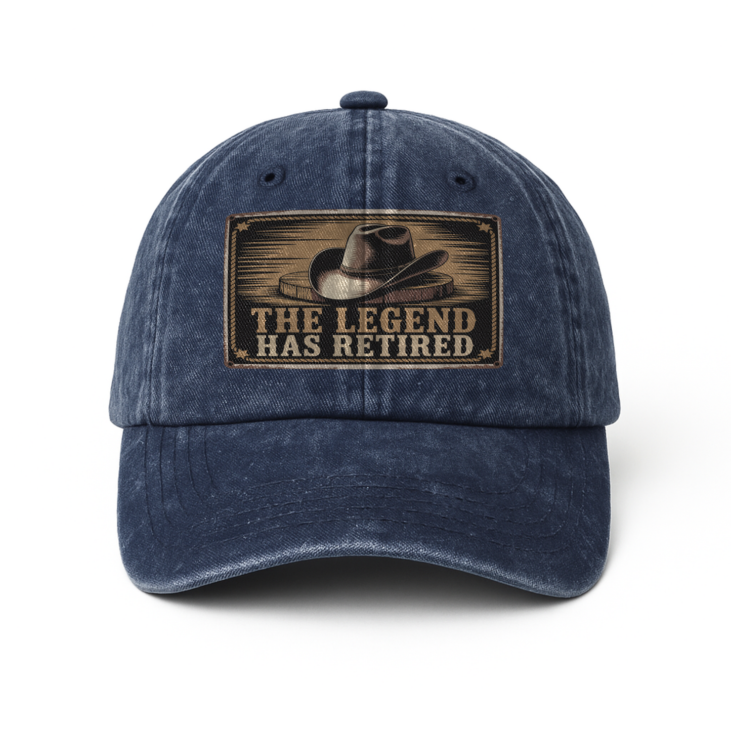 “The Legend Has Retired” Frontier Flair Tribute Cap