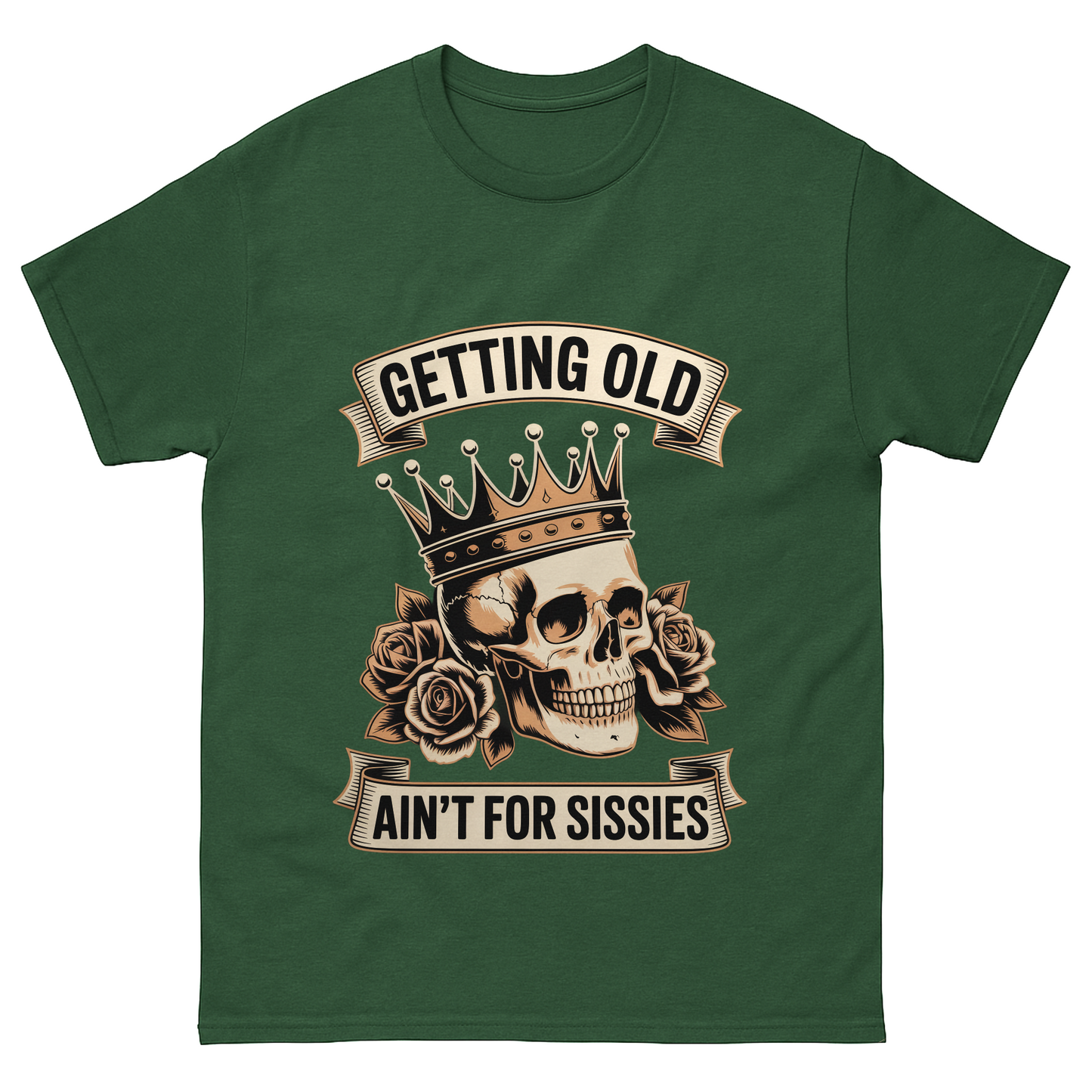 "Getting Old Ain’t For Sissies" Vintage T-Shirt