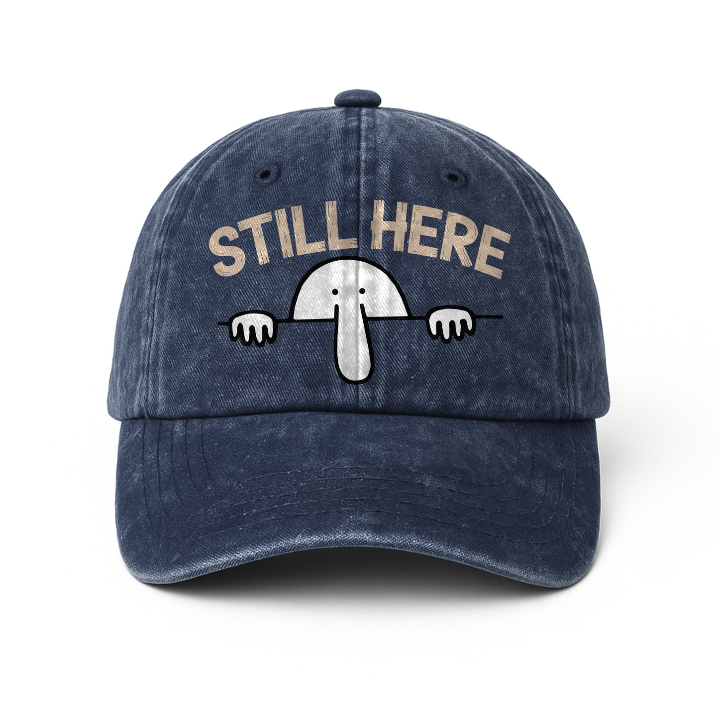 “Still Here” – Kilroy Vintage Cap for the Ones Who Never Left