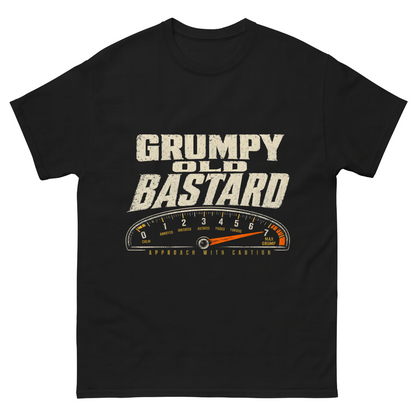 "Grumpy Old Bastard Approach with Caution" Vintage T-Shirt