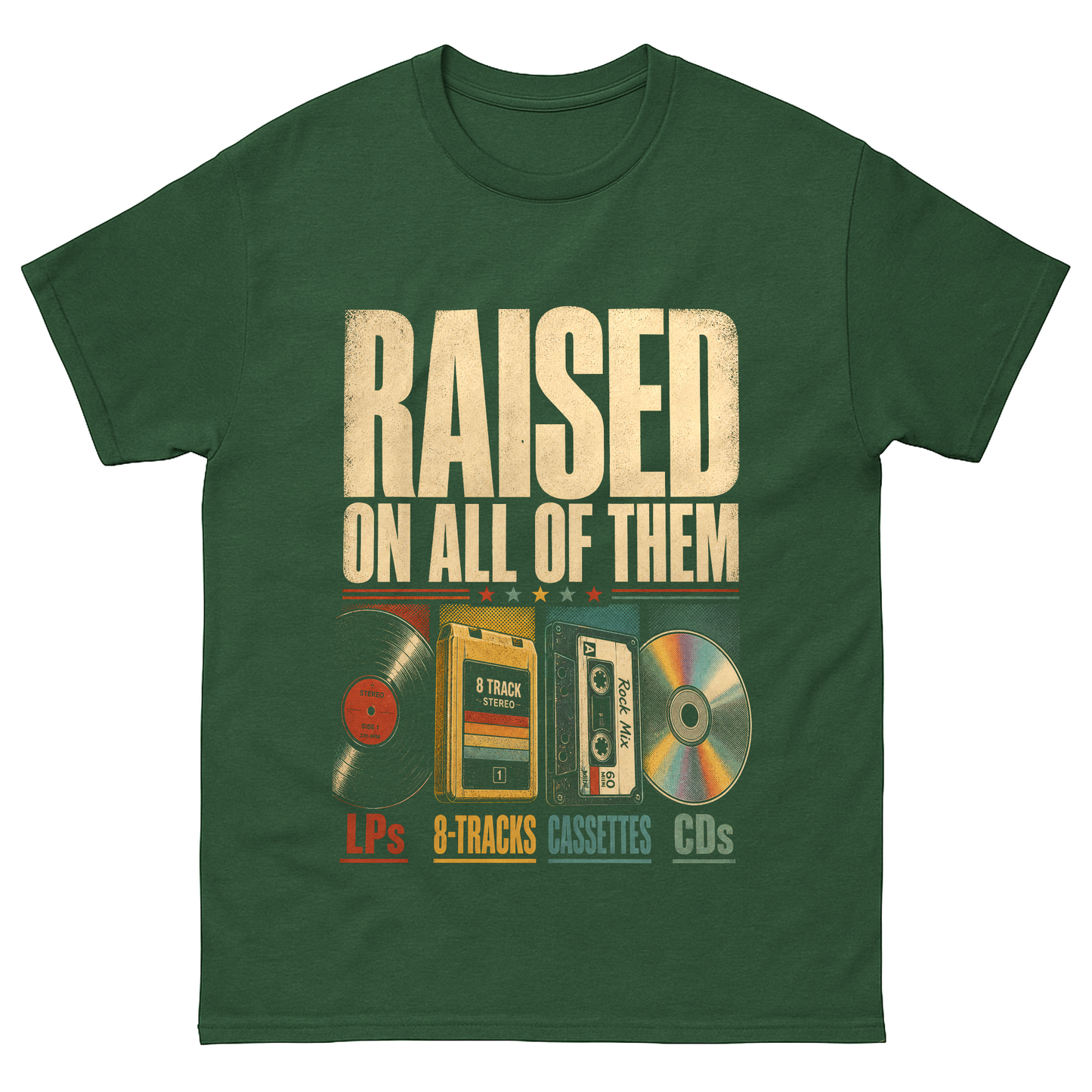"Raised on All of Them" Vintage T-Shirt