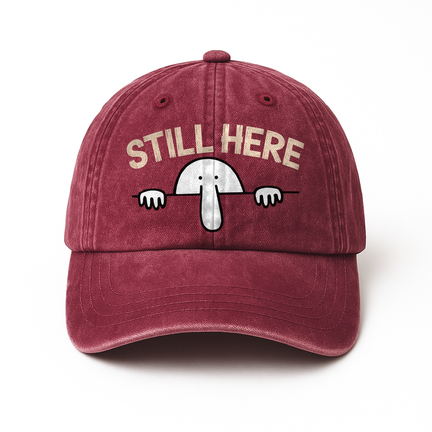 “Still Here” – Kilroy Vintage Cap for the Ones Who Never Left