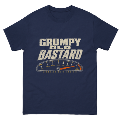 "Grumpy Old Bastard Approach with Caution" Vintage T-Shirt