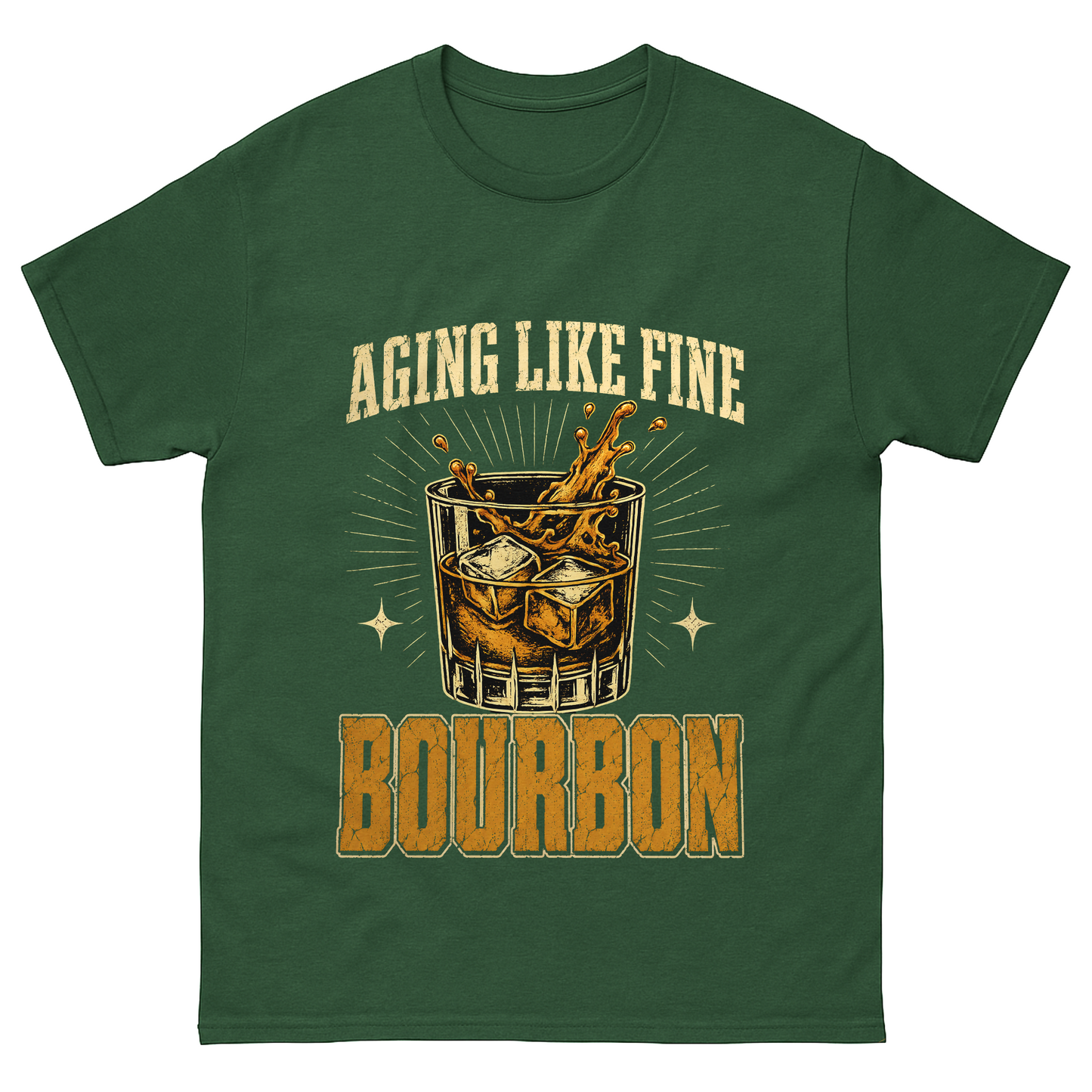 "Aging Like Fine Bourbon" Vintage T-Shirt