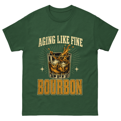 "Aging Like Fine Bourbon" Vintage T-Shirt