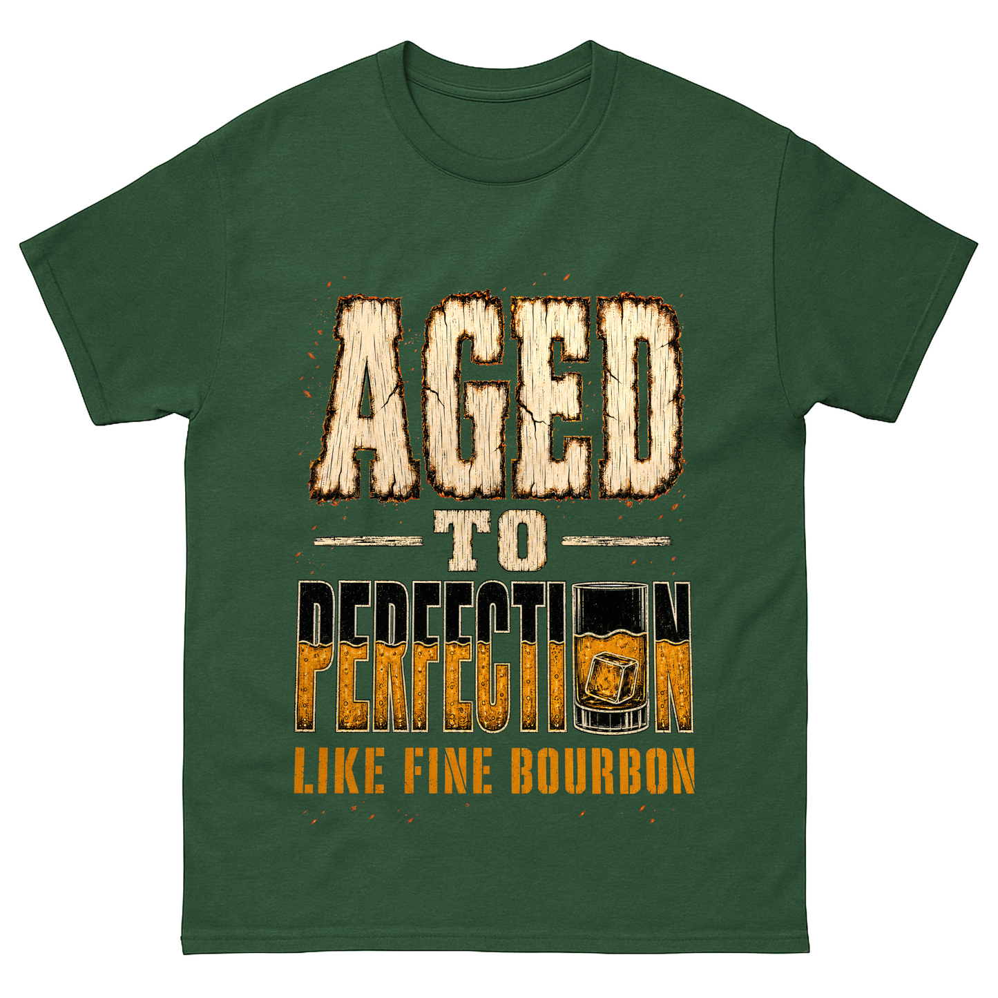 "Aged To Perfection Like Fine Bourbon" Vintage T-Shirt