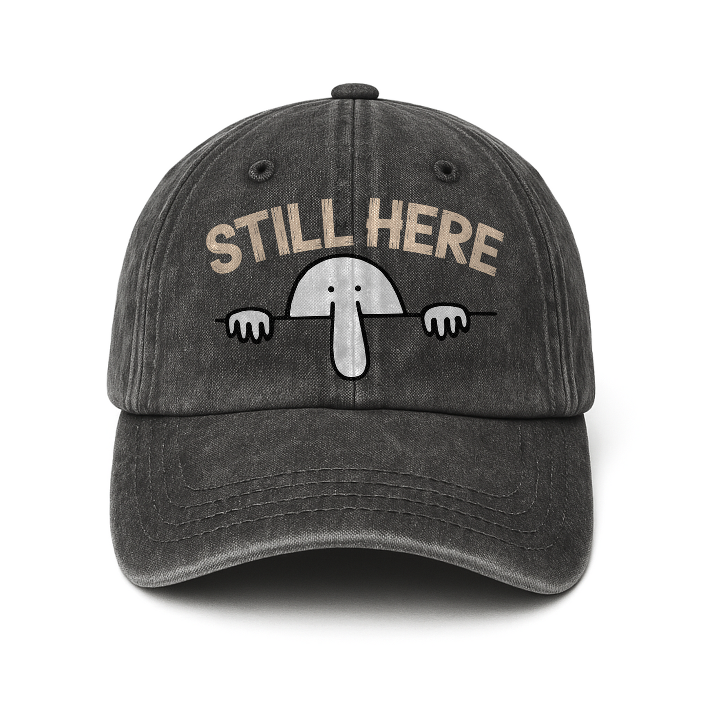 “Still Here” – Kilroy Vintage Cap for the Ones Who Never Left
