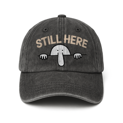 “Still Here” – Kilroy Vintage Cap for the Ones Who Never Left